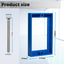 Extensor caja toma 1/2" azul para interruptores