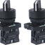 2 Pzas Interruptor selector 22mm 1NO LA139A-ED41