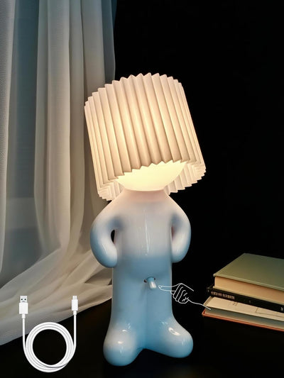 Lámpara luz nocturna con interruptor regalo elefante blanco