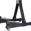 Soporte guitarra plegable aluminio ajustable negro