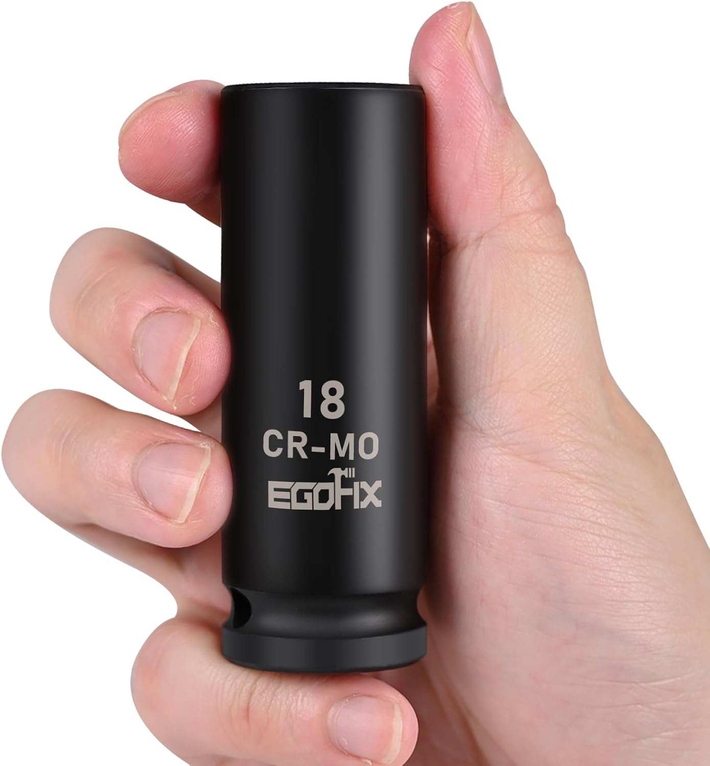 Enchufe impacto profundo 1/2 pulgada 18 mm CR-MO métrico