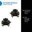 Set montaje puntal delantero Acura RDX 07-12 Honda CR-V
