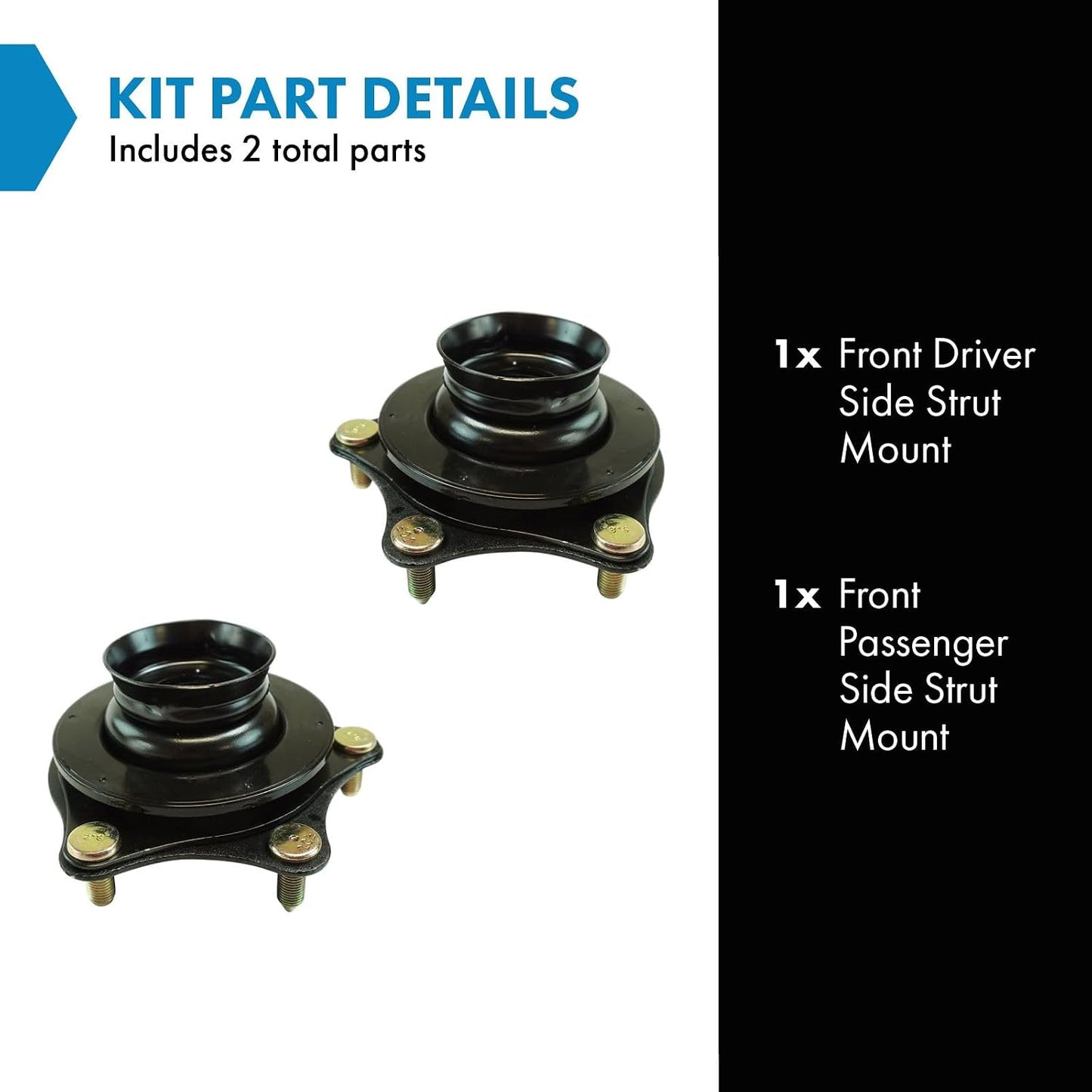 Set montaje puntal delantero Acura RDX 07-12 Honda CR-V