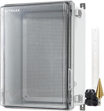 Caja eléctrica impermeable IP67 ABS grande al aire libre