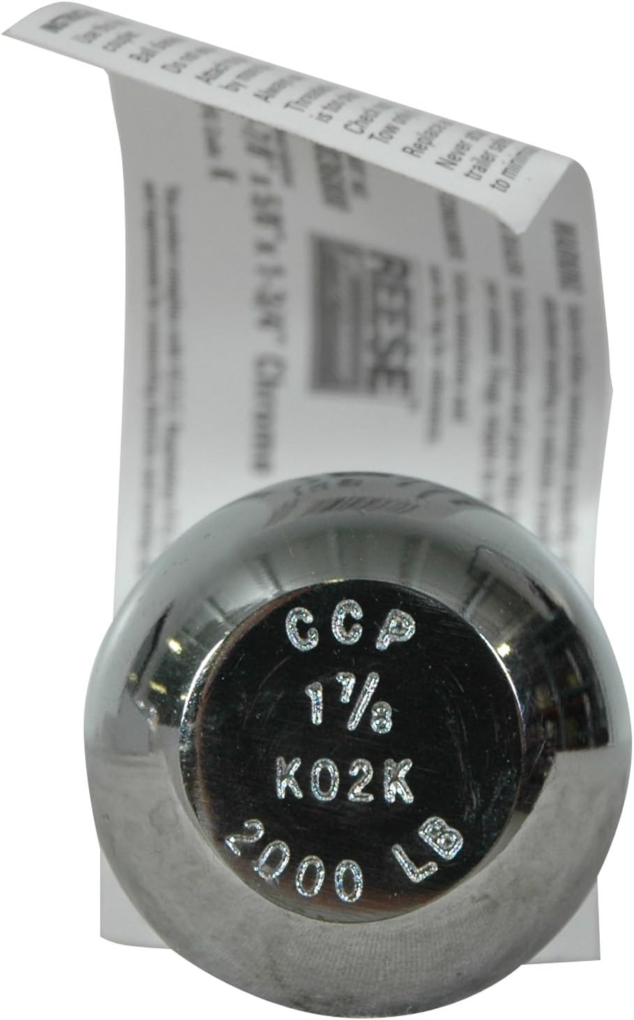 Enganche bola cromada 1-7/8 pulg para todoterreno
