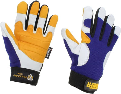 Guantes piel cabra forro Thinsulate color dorado medio