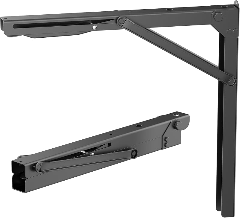 Soportes estante plegables pared 18" 550lb garaje cocina