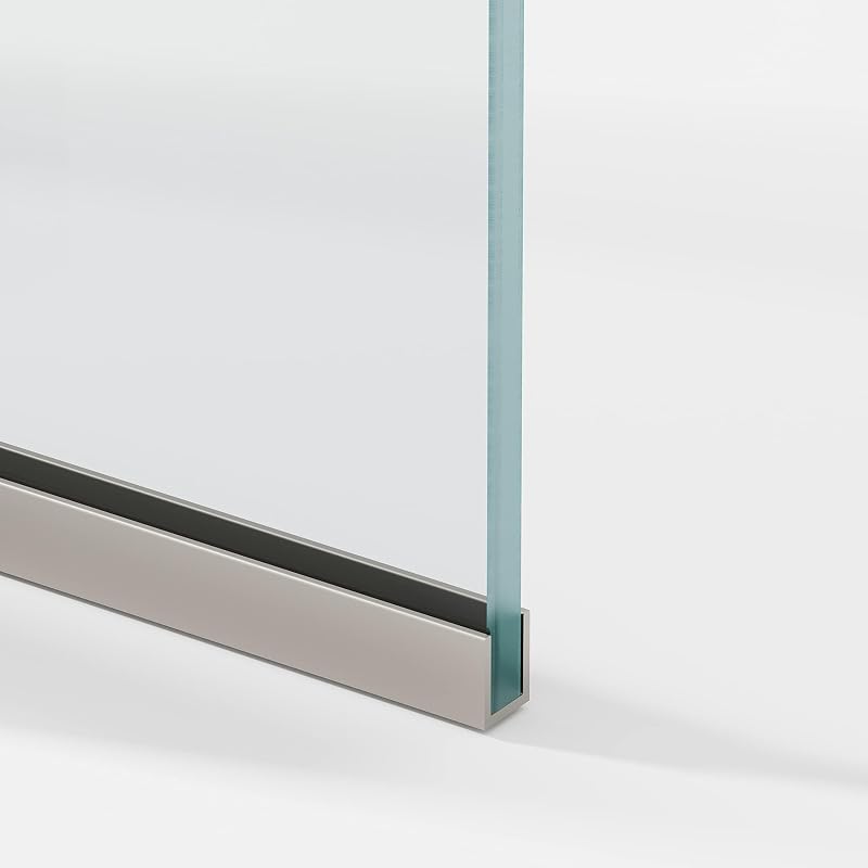 Pantalla ducha fija vidrio templado 30x76pulg