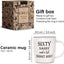 Taza café "Sassy and a bit Smart Ass" regalo mujer 60 cumpleaños