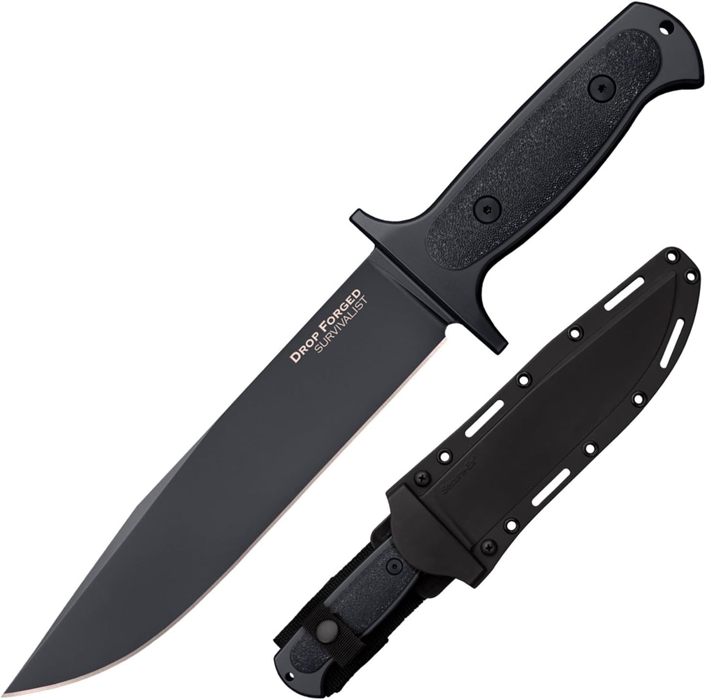 Cuchillo táctico acero alto carbono 52100 hoja fija 8"