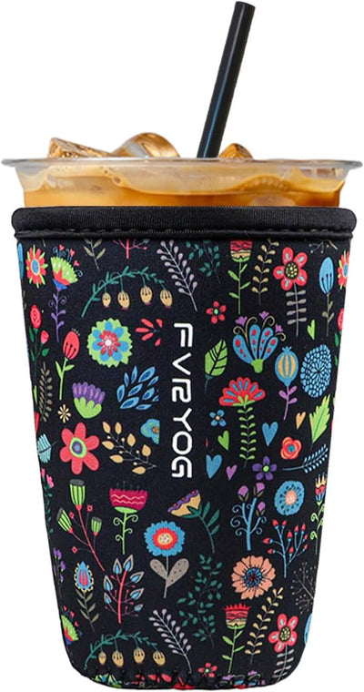 Fundas neopreno aislantes para café helado y caliente