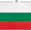 Bandera Bulgaria 3x5ft poliéster resistente ojales latón
