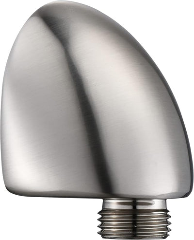 Codo de ducha de mano acero inox brillante