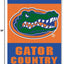 Bandera jardín 2 lados Florida Gators con poste plástico