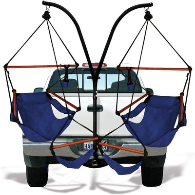 Combo soporte enganche remolque con sillas