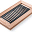 Registro piso madera roble blanco 4x10pulg