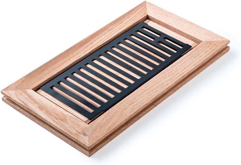 Registro piso madera roble blanco 4x10pulg