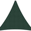 Toldo vela triangular 16x16x16ft tela permeable color verde
