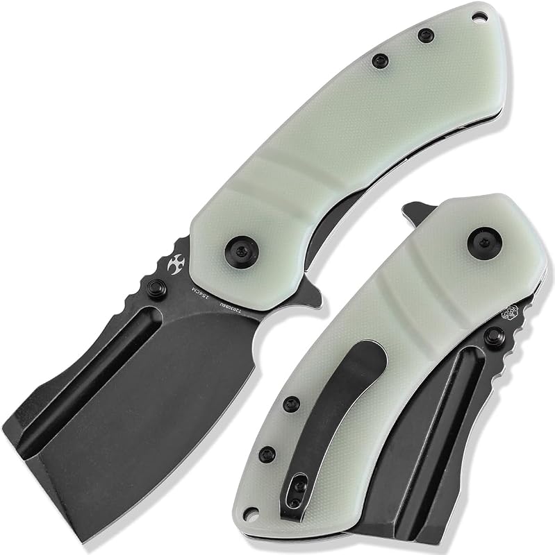 Cuchillo plegable EDC 3.07'' hoja 154CM mango G10