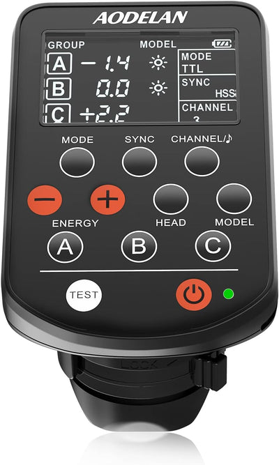 Disparador flash inalámbrico TTL para Canon comp HSS 1/8000s