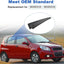 Moldura puerta trasera Chevy Aveo 11-24 con cubiertas