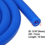 Tubo vacío silicona 5mm 15ft 130PSI azul