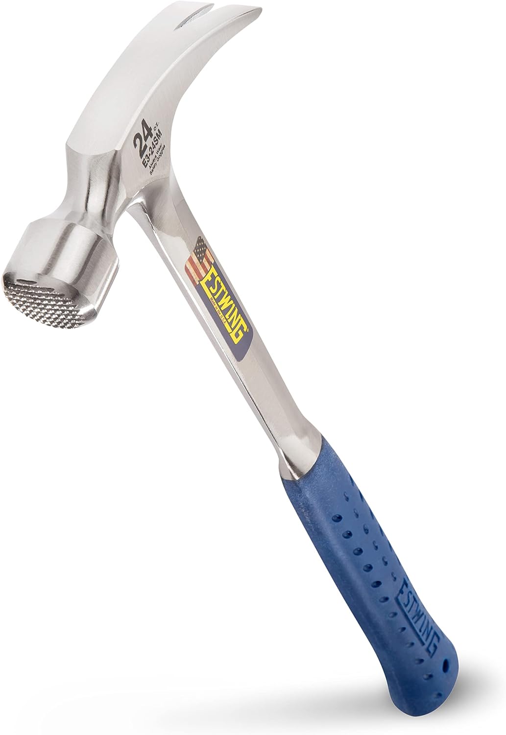 Martillo encofrado 24oz garra recta cara fresada