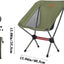 Silla camping plegable con bolsa 330lb para adultos