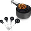 Set 8 Pzas Tazas y Cucharas Medidoras Plástico Acero Inox