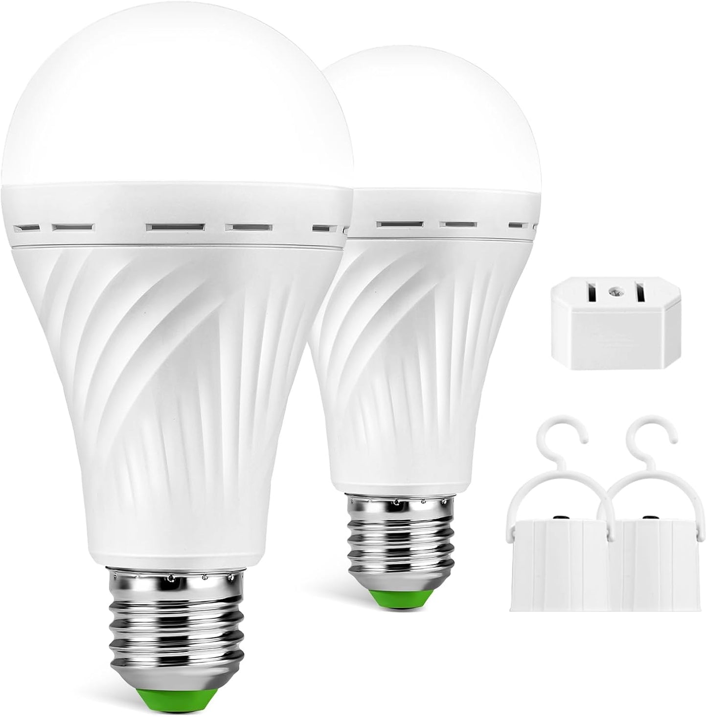 Bombillas LED recargables 1500mah con luz 28h respaldo energía