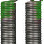2 Resortes Puerta Garaje 120lb Resistente