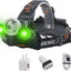 Linterna frontal LED recargable 3 modos IPX4 camping