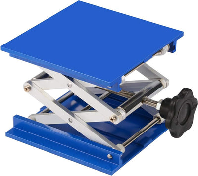 Jack laboratorio 8x8" aluminio soporte 33lb