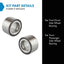Set rodamientos rueda delantera comp Toyota Tacoma 05-19