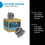 Cubo rueda trasero Nissan Frontier Xterra 05-19