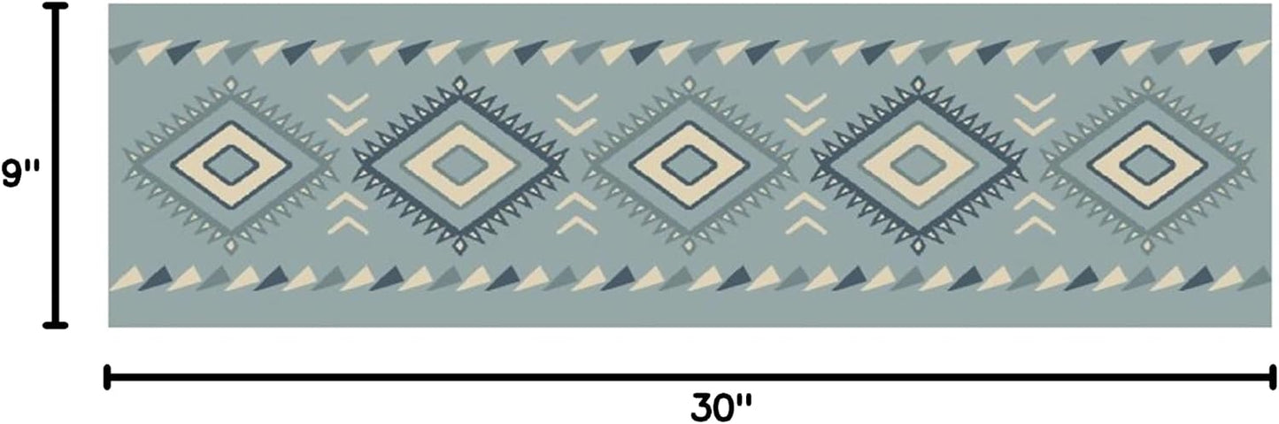 Pack 6 peldaños escalera 9x30pulg tonos tierra