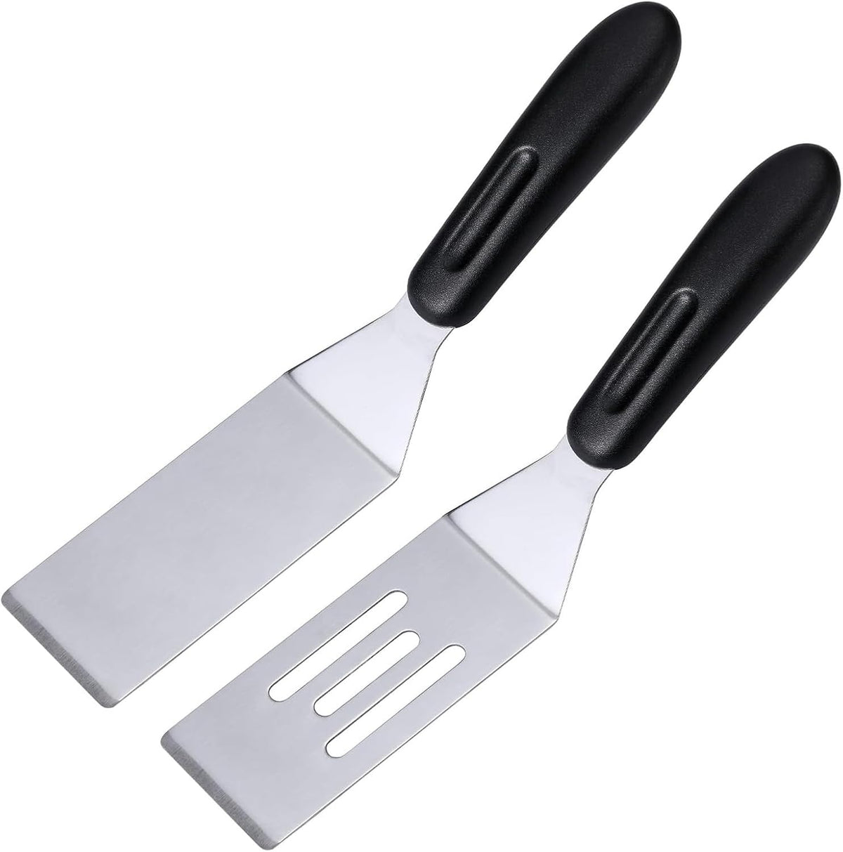 2 Pzas Espátulas Acero Inox para Cocina Servidor Pasteles