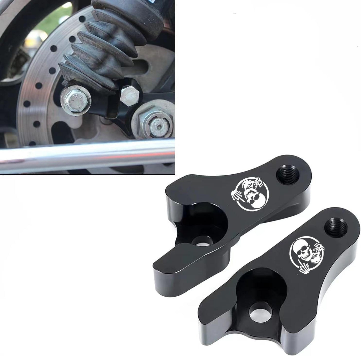 Kit Bloques Bajada 2" Comp Harley 2002-25 Touring