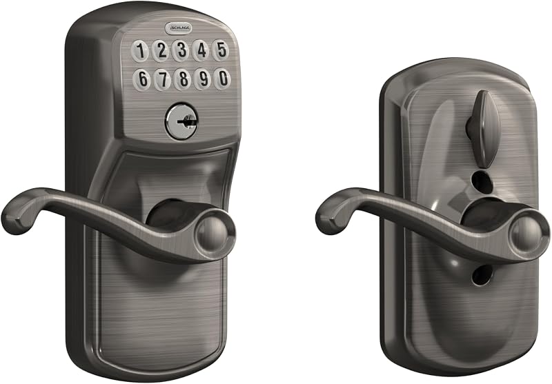 Cerradura entrada teclado Flex Lock manijas Flair