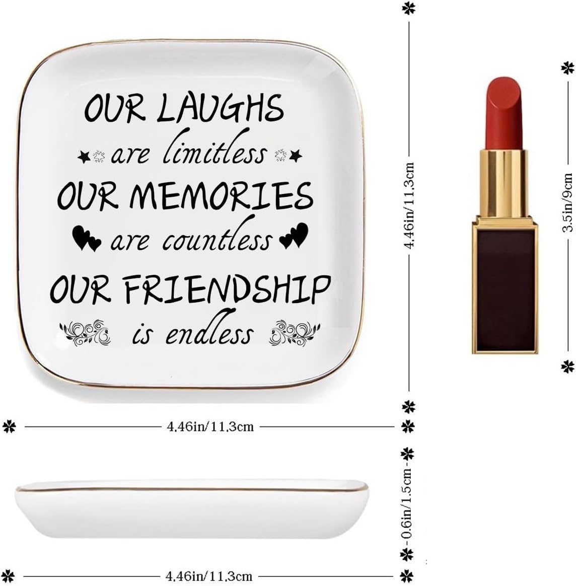 Bandeja abalorios Our Friendship is Endless para amigas