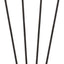 Pajita negra 7.5pulg pack 1000