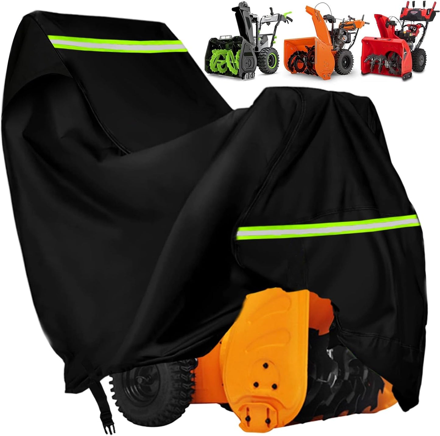 Cubierta soplador nieve impermeable 24-32pulg 600D universal