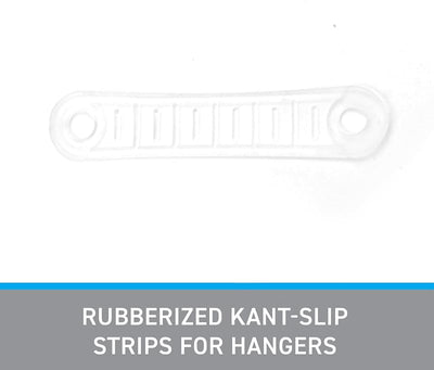 Tiras antideslizantes goma para perchas pack 200