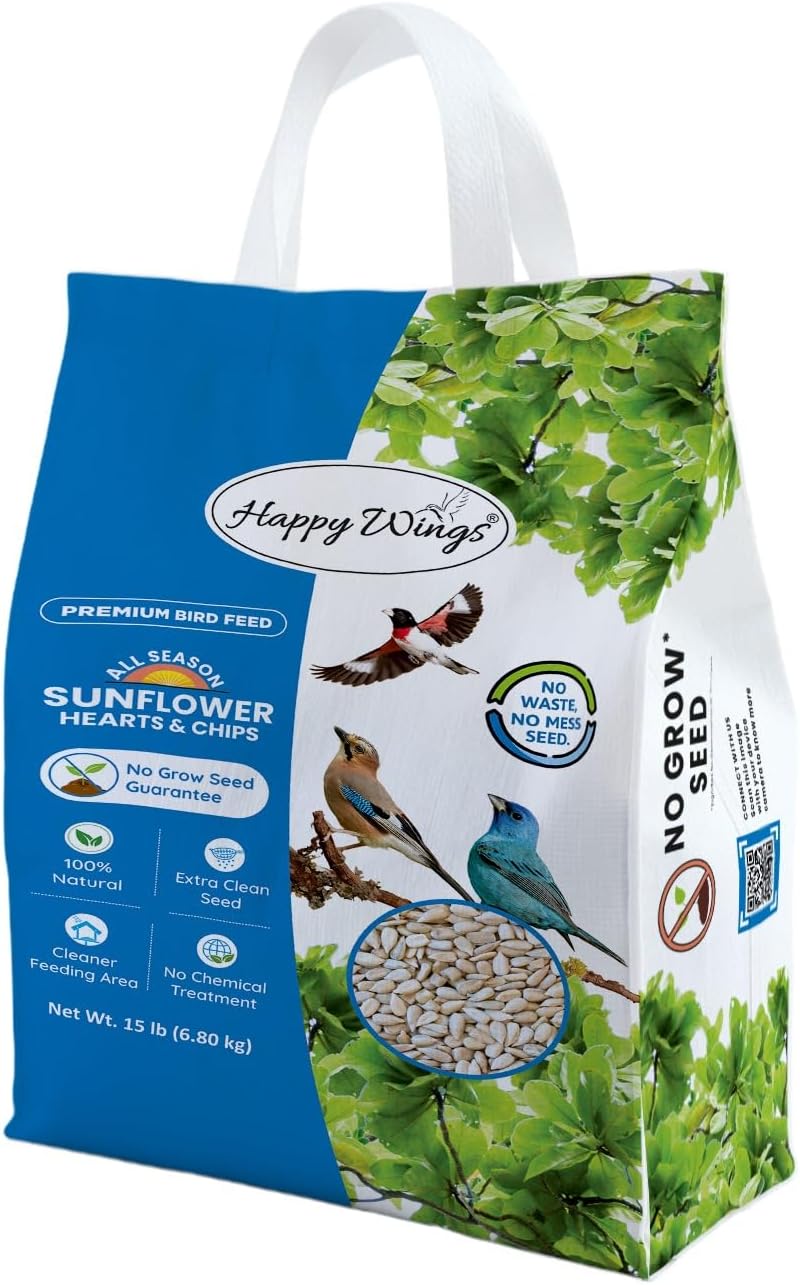Comida para pájaros 15lb sin desperdicio semilla fórmula