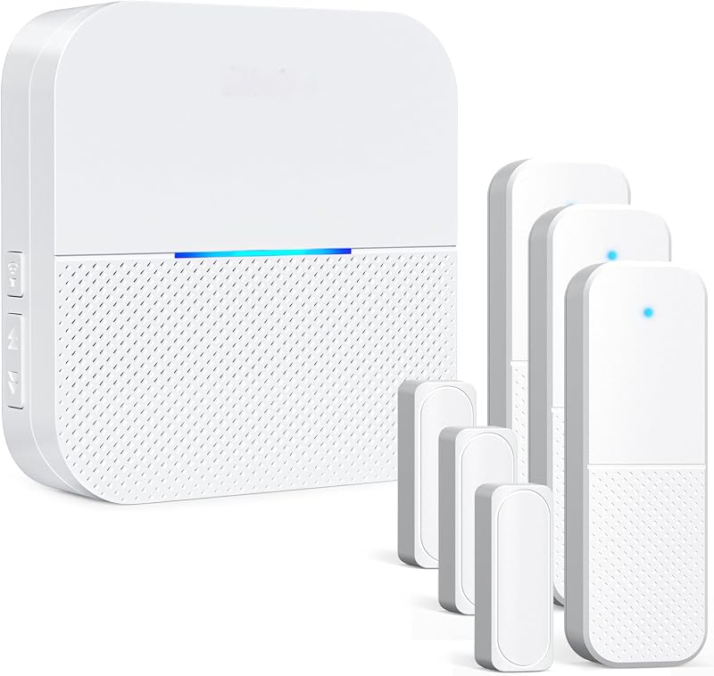 Alarma puerta inalámbrica sensor timbre 600 ft 58tonos
