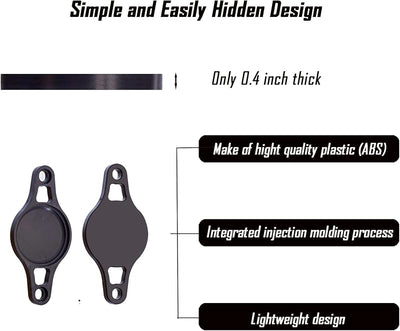 Rastreador GPS para bicicleta con s antirrobo impermeable Negro