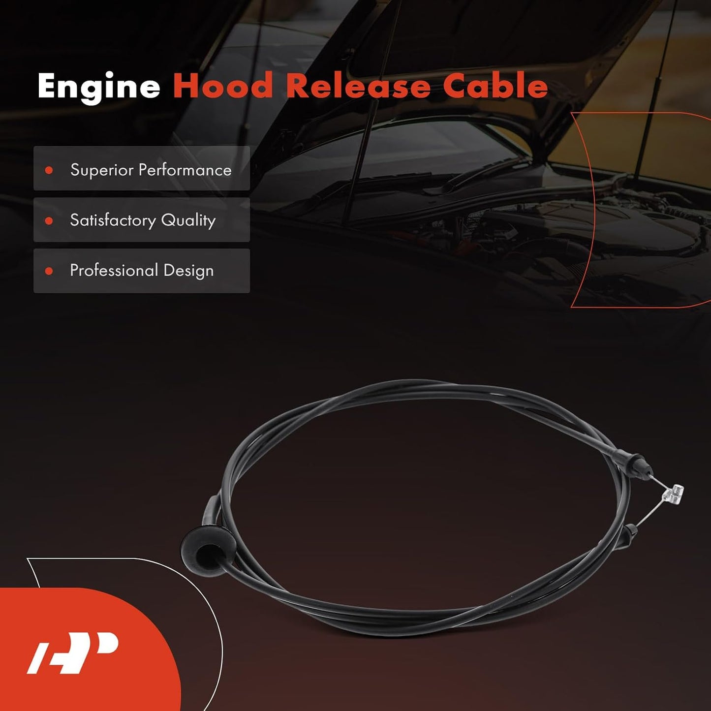 Cable capó Ford F-150 15-21 83" repuesto