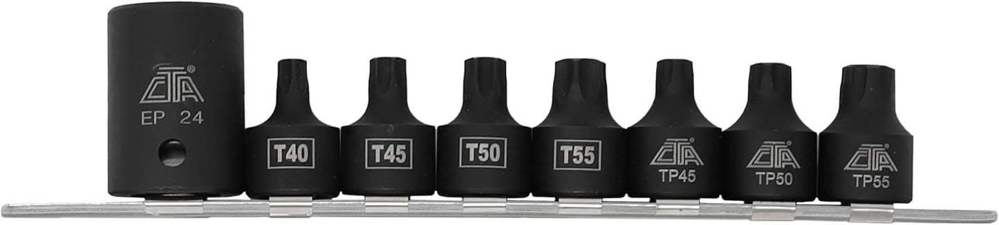 Set 8 Pzas Torx Socket T40-T55 para Ford 2017