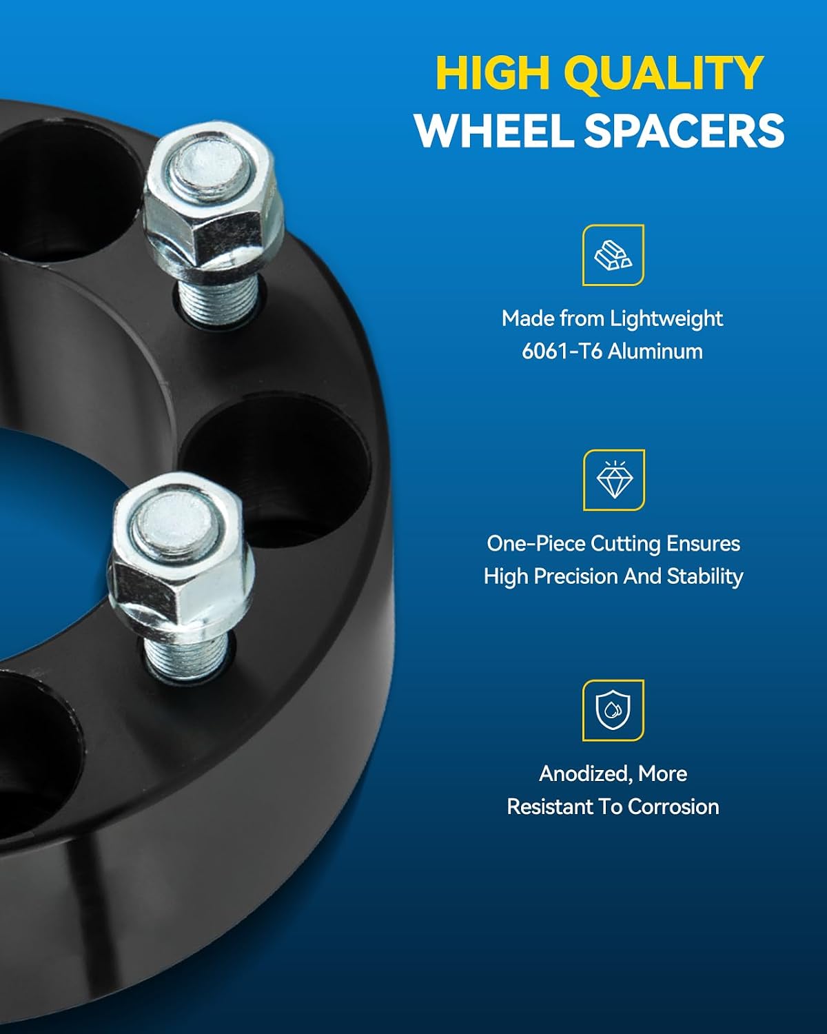 Espaciador rueda 8x6.5 para Ram 2500