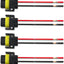 4 Unids Adaptador H11 H8 881 Conector Arnés Coche Faros Antiniebla
